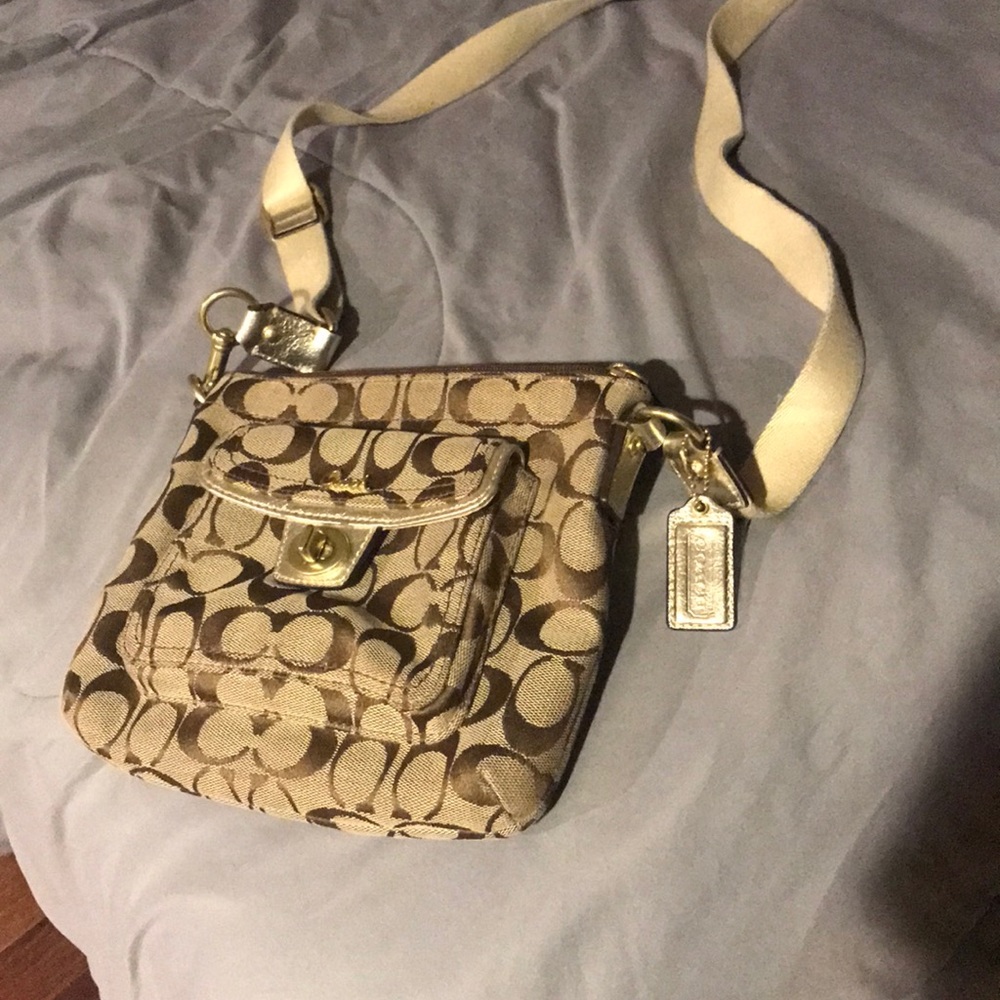 Coach cross body bag